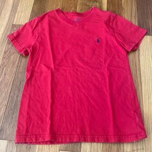 Polo Ralph Lauren Boys Red T-Shirt Size 6